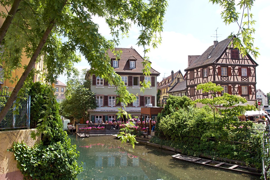 colmar hdr elzas france frankrijk haut-rhin haut rhin vogezen vosges klein venetie La Petite Venise